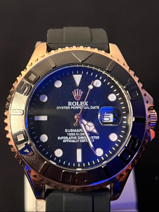 Rolex Men's Watch with Rotatable Bezel