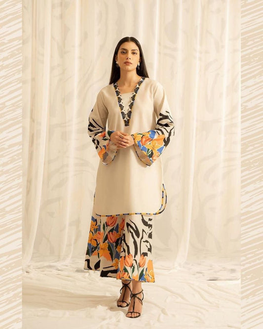 Shamooz silk printed unstitched 3pc®✓