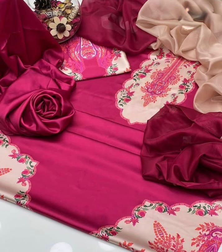 Shamooz Silk Printed 3PC®✓