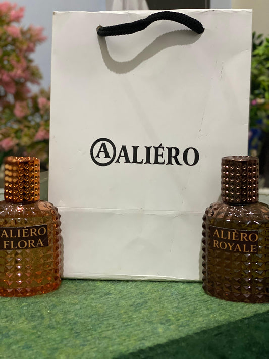 ALIERO ROYAL & ALIERO FLORA UNISEX/ LADIES FREGRANCE(PACK OF 2)