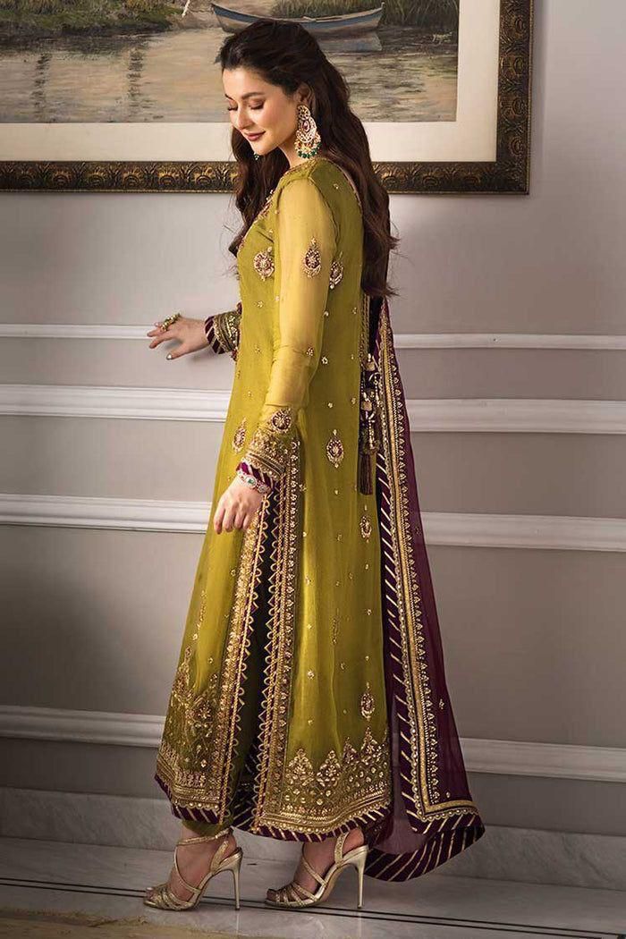 Chiffon Embroidered Luxury Unstitched 3 Piece Suit
