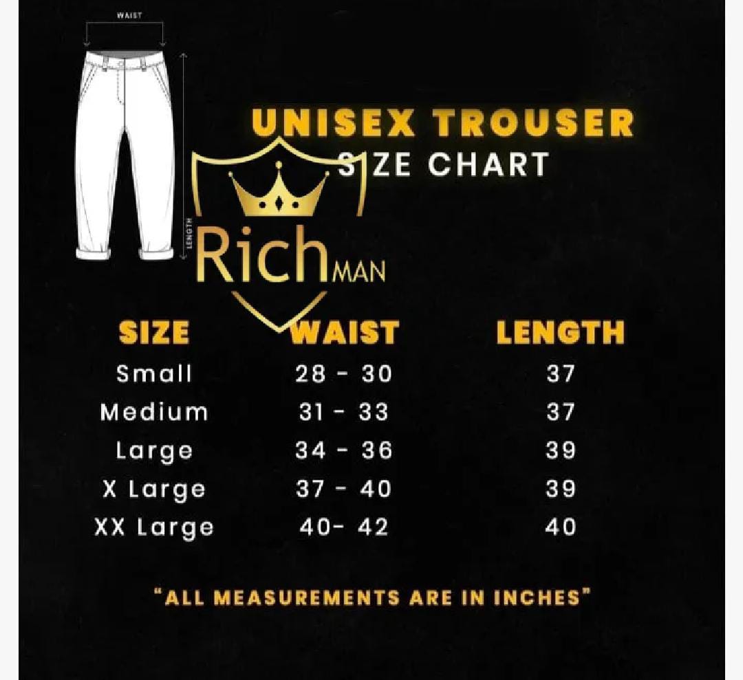 RICH MAN Brown Round Neck Sweatshirt &amp; Trouser Set for men's and women's