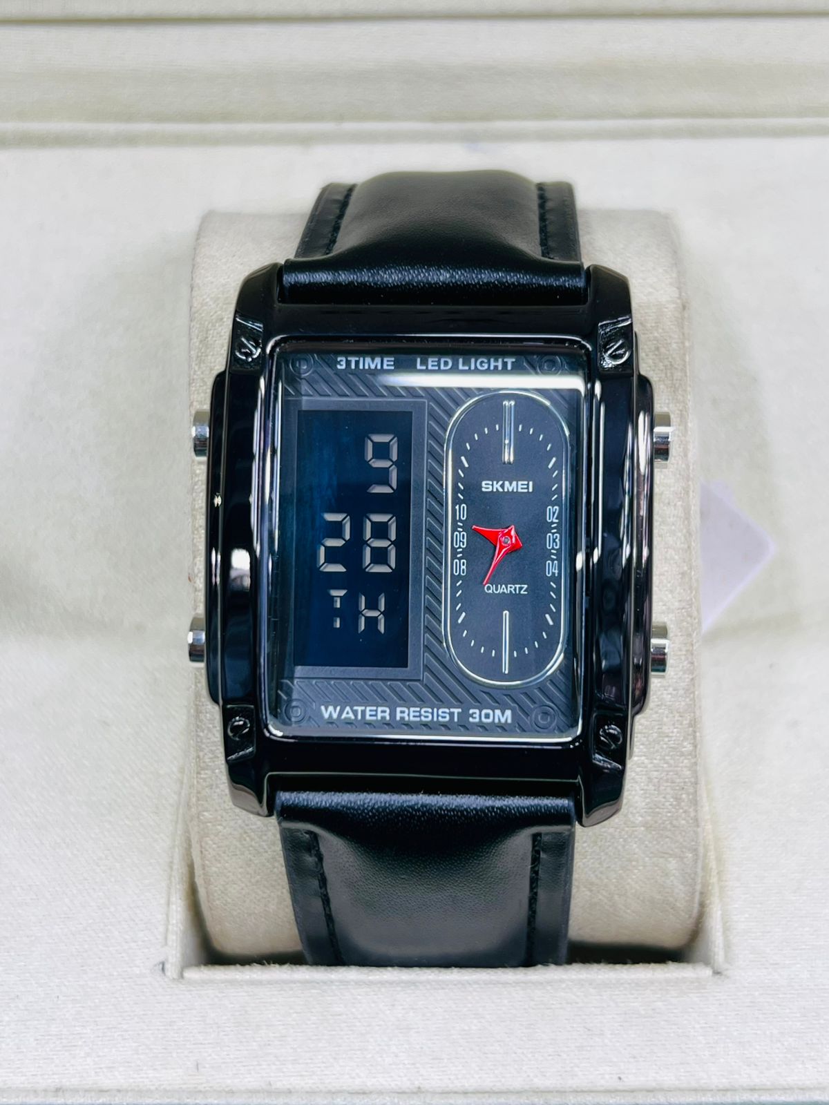 SKMEI luxury analog + digital watch