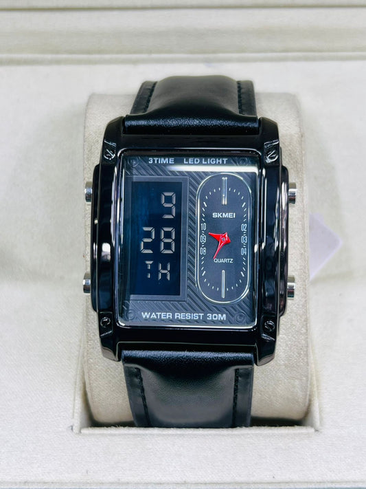 SKMEI luxury analog + digital watch