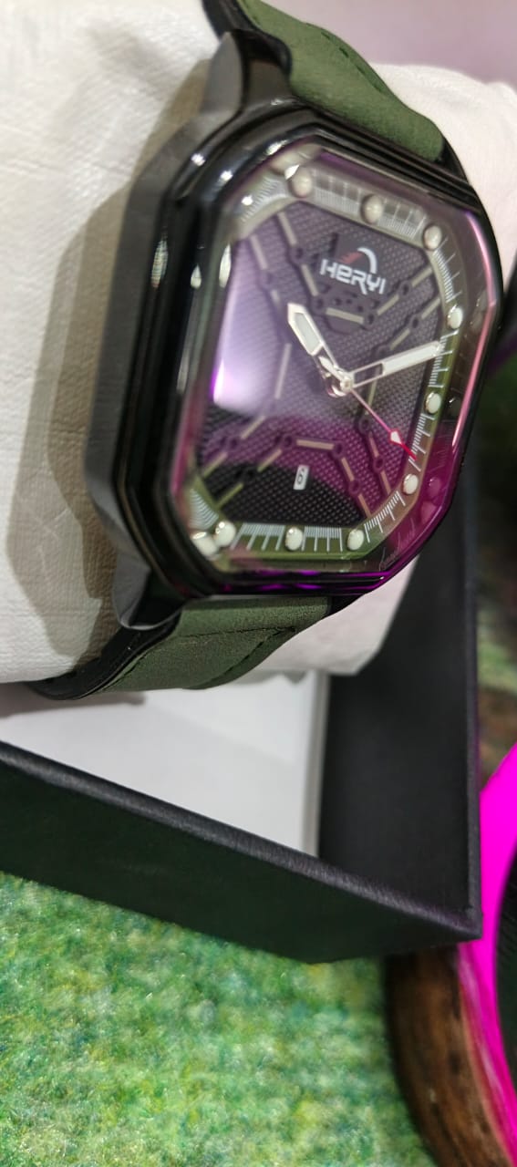 ALIERO HERYI Army Green Men’s Watch