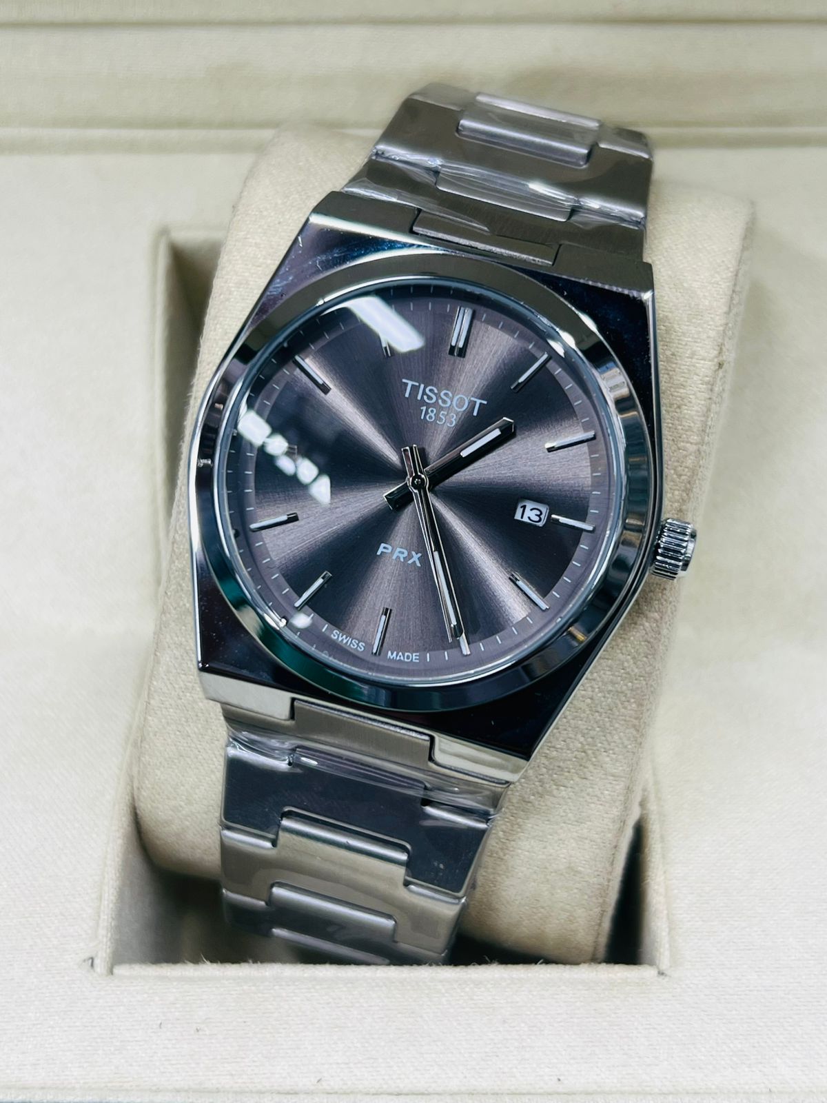 **TISSOT PRX 1853 – LUXURY SWISS TIMEPIECE**