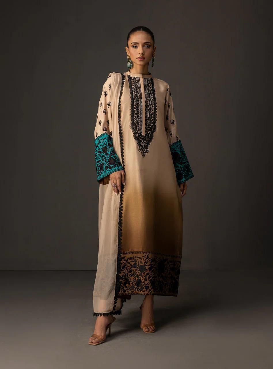 Shamooz Silk Printed 3PC®✓