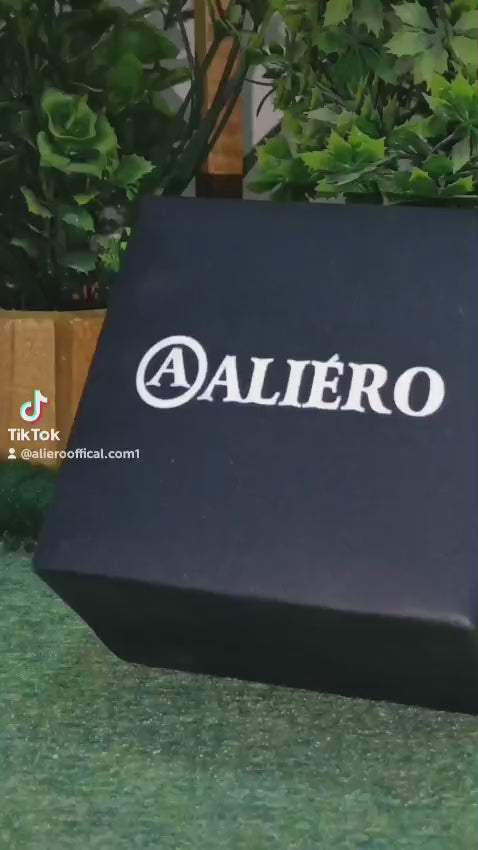 ALIERO Premium Stainless Steel Chain Men’s Watch